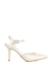 Dune London White Wf Celebrant Court Shoes - Image 1 of 5