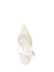 Dune London White Wf Celebrant Court Shoes - Image 4 of 5