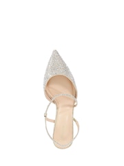 Dune London Metallic Charmed Court Shoes - Image 4 of 5
