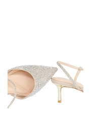 Dune London Metallic Charmed Court Shoes - Image 5 of 5