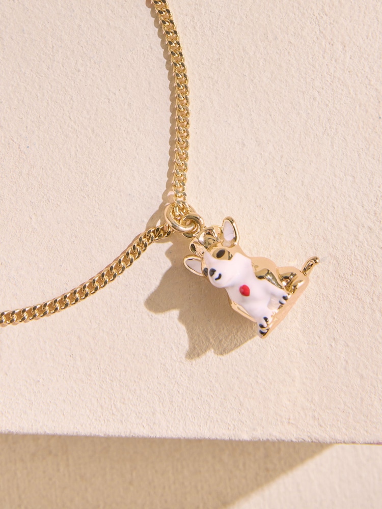 Cath Kidston Gold Tone Corgi Charm Bracelet - Image 2 of 4