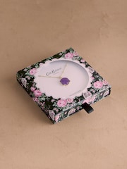 Cath Kidston Gold Tone Semi Precious Flower Necklace - Image 4 of 4