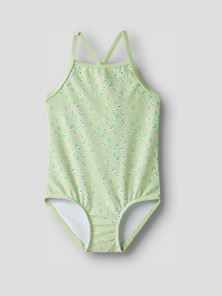 Name It Floral Cross Strap Swimsuit - صورة 1 من 2
