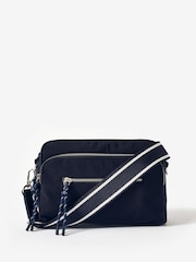 Mint Velvet Blue Edie Cross-Body Bag - Image 1 of 5