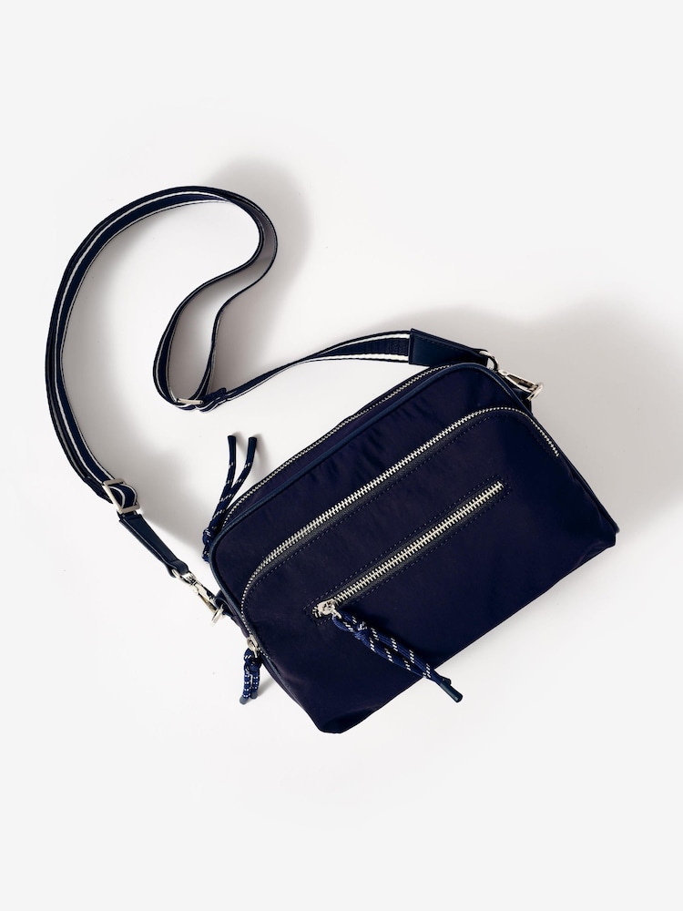 Mint Velvet Blue Edie Cross-Body Bag - Image 2 of 5