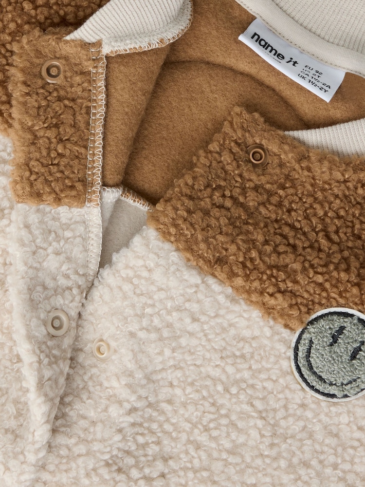 Name It Smiley Teddyjacke - Bild 3 von 3