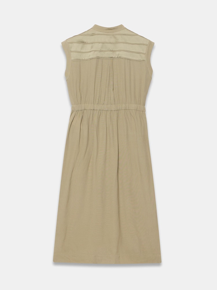 Mint Velvet שמלת סאטן באורך מידי בסגנון שימושי - תמונה 7 מתוך 7