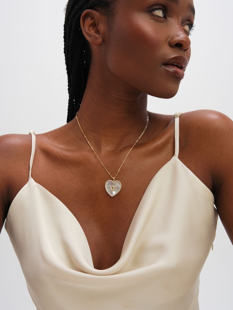 Jon Richard Tone Perlmutt-Herz-Anhänger - Bild 2 von 3