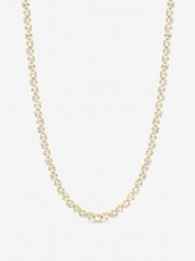 Jon Richard Gold Tone Cubic Zirconia Heart Allway Necklace - Image 1 of 2