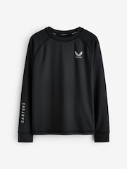 Castore Black Active Long Sleeve Base Layer T-Shirt - Image 2 of 7