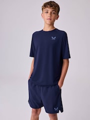 Castore Navy Active T-Shirt - Image 1 of 6