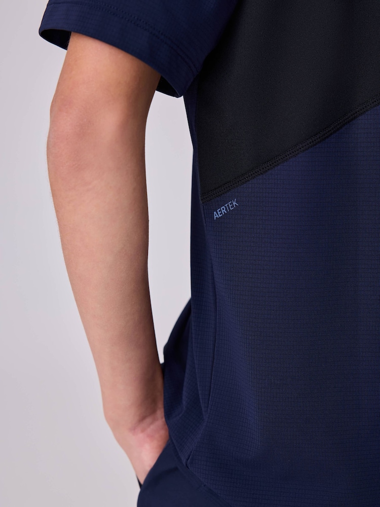 Castore Navy Active T-Shirt - Image 6 of 6 Castore Navy Active T-Shirt - Image 6 of 6