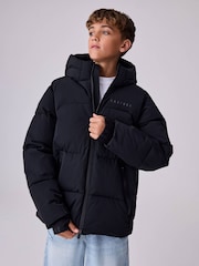 Castore Black Padded Coat - Image 1 of 7