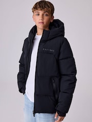 Castore Black Padded Coat - Image 2 of 7