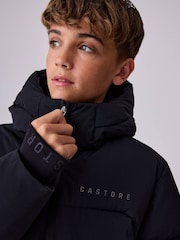 Castore Black Padded Coat - Image 6 of 7