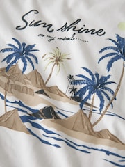 Name It Blue Palm Print Pyjama Set - Image 4 of 4