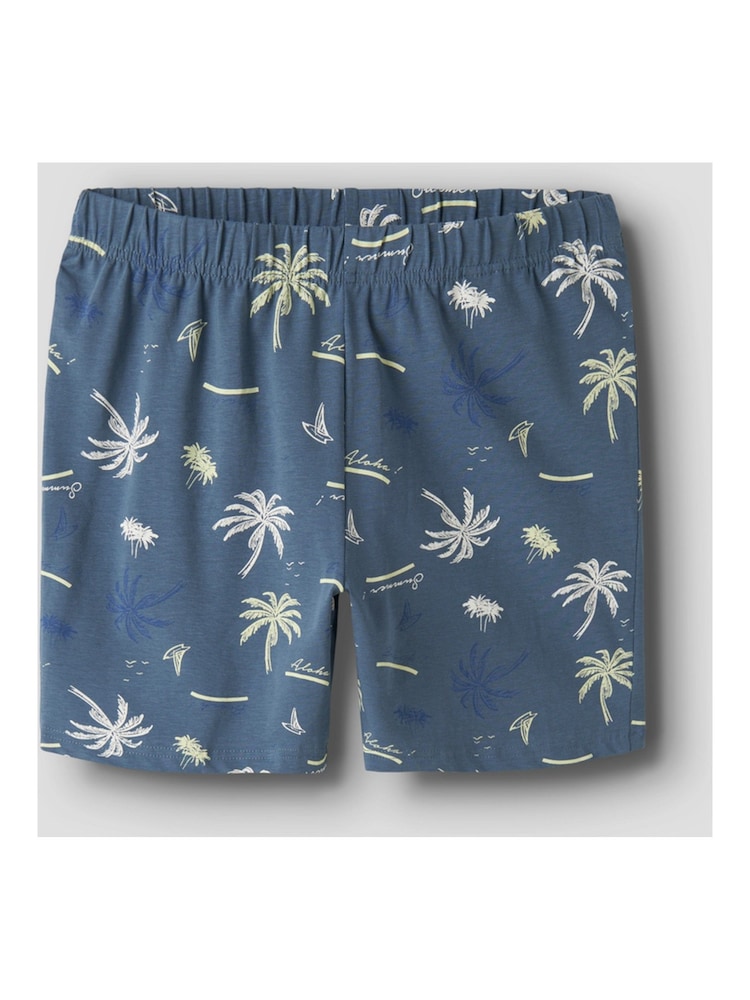 Name It Blue Palm Print Pyjama Set - Image 4 of 4