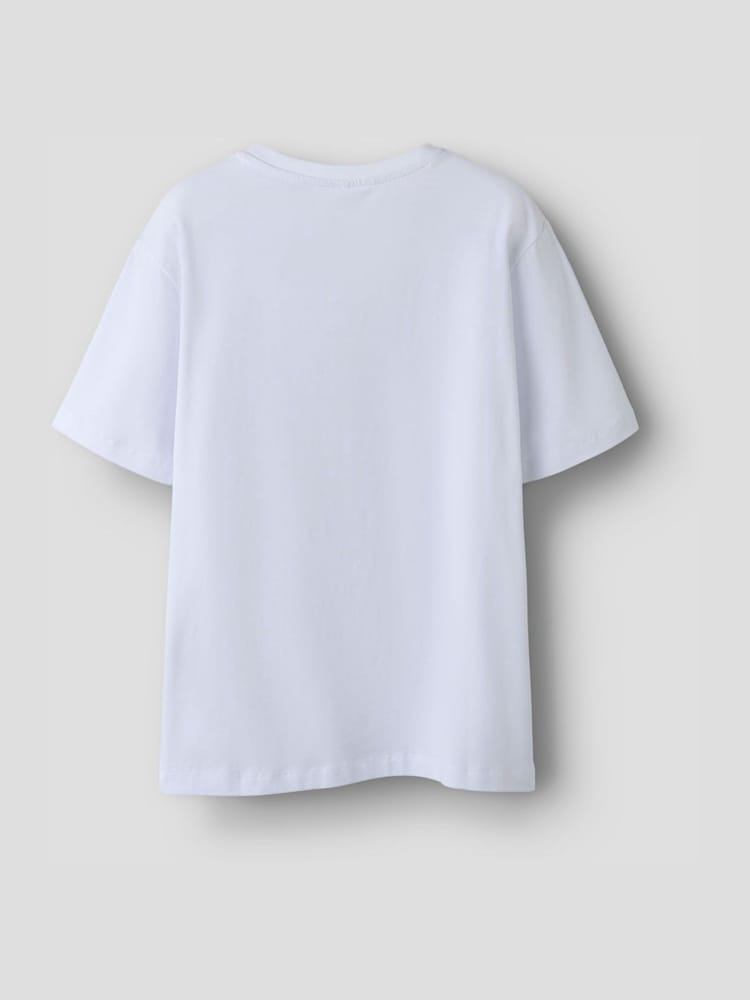 Name It White Minecraft Short Sleeve T-Shirt - Image 2 of 2 Name It White Minecraft Short Sleeve T-Shirt - Image 2 of 2