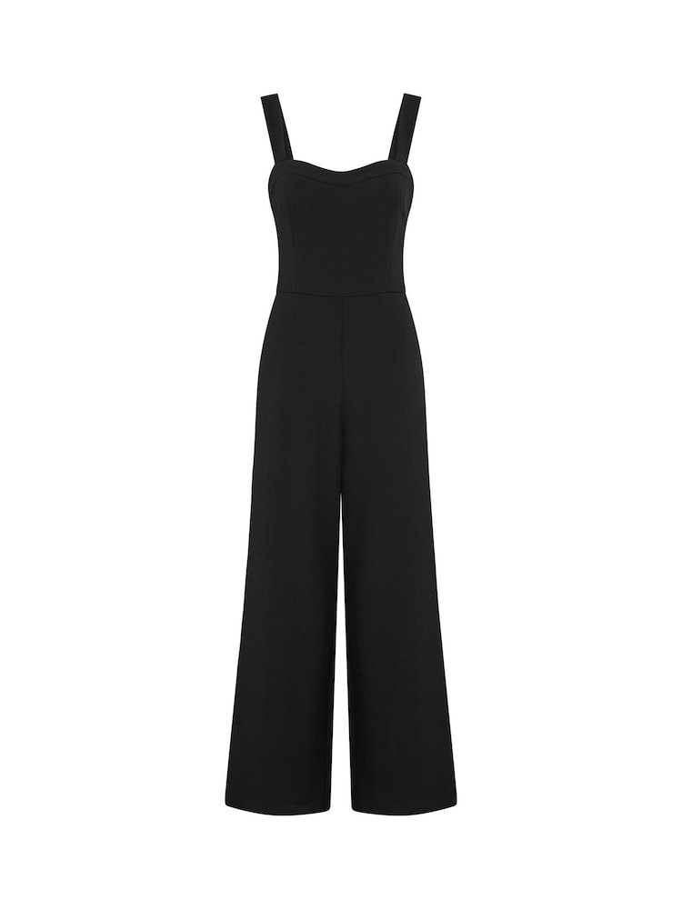 Gina Bacconi Black Emy Wide-Leg Jumpsuit - Image 5 of 5