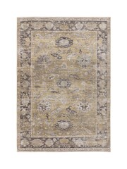 Asiatic Rugs Charcoal Cream Korra Double Loop Runner - Image 3 of 7