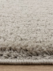 Asiatic Rugs Light Grey Super Snug Washable Runner - Image 3 of 7