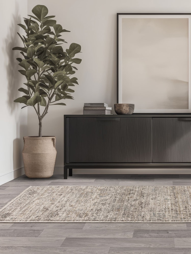 Asiatic Rugs Cream Jasper Runner - Image 1 of 5