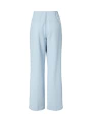 Y.A.S Blue High Waisted Tailored Trousers - Image 6 of 6