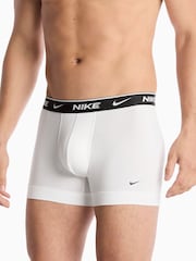 Schwarz/Grau/Weiß - Nike Essential Baumwoll-Stretch-Trunks im 3 er-Pack - Bild 2 von 5