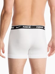 Schwarz/Grau/Weiß - Nike Essential Baumwoll-Stretch-Trunks im 3 er-Pack - Bild 4 von 5