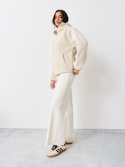 adidas Originals Neutral x Jennie Hooded Polar Fleece Jacket - Image 2 of 4