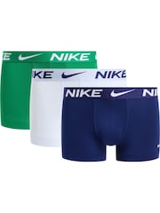 Nike Green Essential Cotton Stretch Trunks - Image 1 of 1