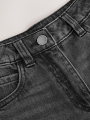Washed Black Denim Wide Leg Jeans (3-16yrs) - Image 7 of 8