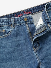 Laura Ashley Blue Barrel Leg Jeans - Image 2 of 3