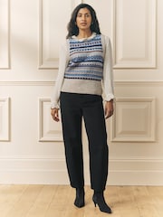 Laura Ashley Blue Tapered Jeans - Image 1 of 4