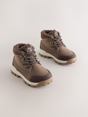 Braun - Lace up Walker Boots - Bild 1 von 8