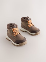 Braun - Lace up Walker Boots - Bild 2 von 8