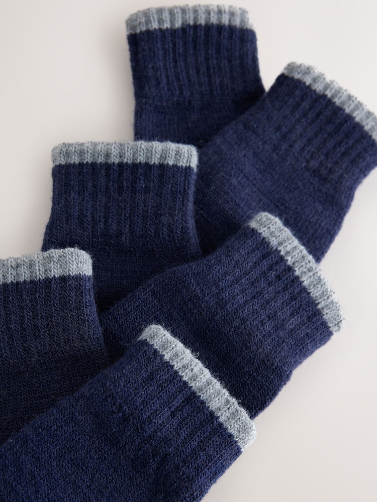 Navy Magic Mitts Gloves 3 Pack (3mths-6yrs) - Image 2 of 3