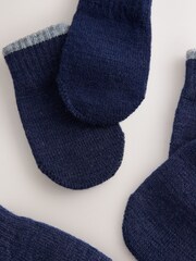 Navy Magic Mitts Gloves 3 Pack (3mths-6yrs) - Image 3 of 3