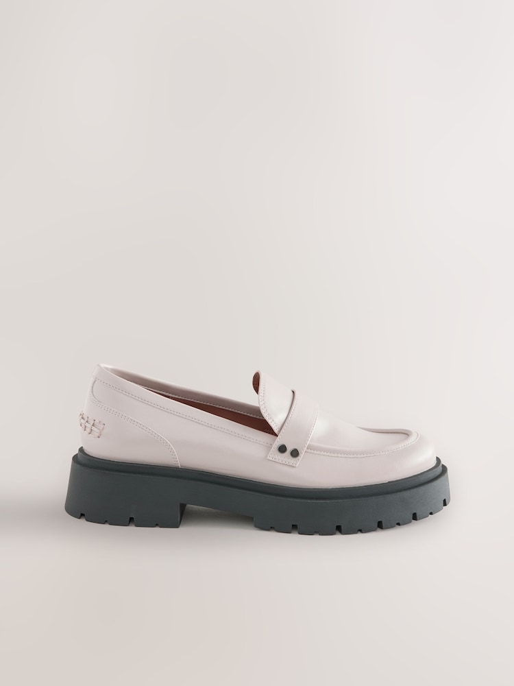 Sümük - Forever Comfort® Chunky Xarici Dabanlı Loaferlər - 9şəkildən 1 şəkil Sümük - Forever Comfort® Chunky Xarici Dabanlı Loaferlər - 9şəkildən 1 şəkil