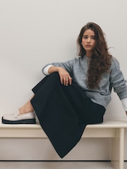 Sümük - Forever Comfort® Chunky Xarici Dabanlı Loaferlər - 9şəkildən 4 şəkil