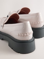 Sümük - Forever Comfort® Chunky Xarici Dabanlı Loaferlər - 9şəkildən 8 şəkil