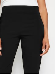 M&Co Black Straight Leg Bengaline Trousers - Image 4 of 5