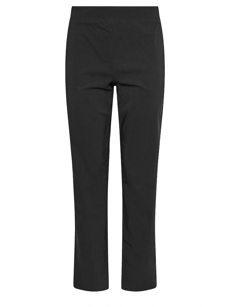 M&Co Black Straight Leg Bengaline Trousers - Image 5 of 5