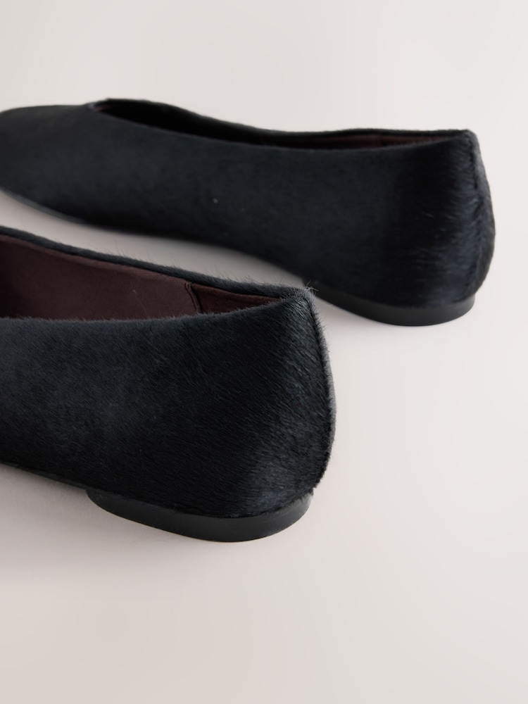Czarny - Forever Comfort® Swung Toe Ballet Flats - Obraz 9 z 9 Czarny - Forever Comfort® Swung Toe Ballet Flats - Obraz 9 z 9