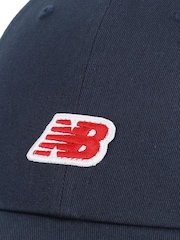 New Balance Blue 6 Panel NB Patch Logo Hat - Image 3 of 3