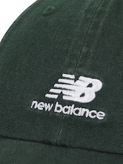 New Balance Green 6 Panel Flying NB Stacked Logo Hat - Image 3 of 3