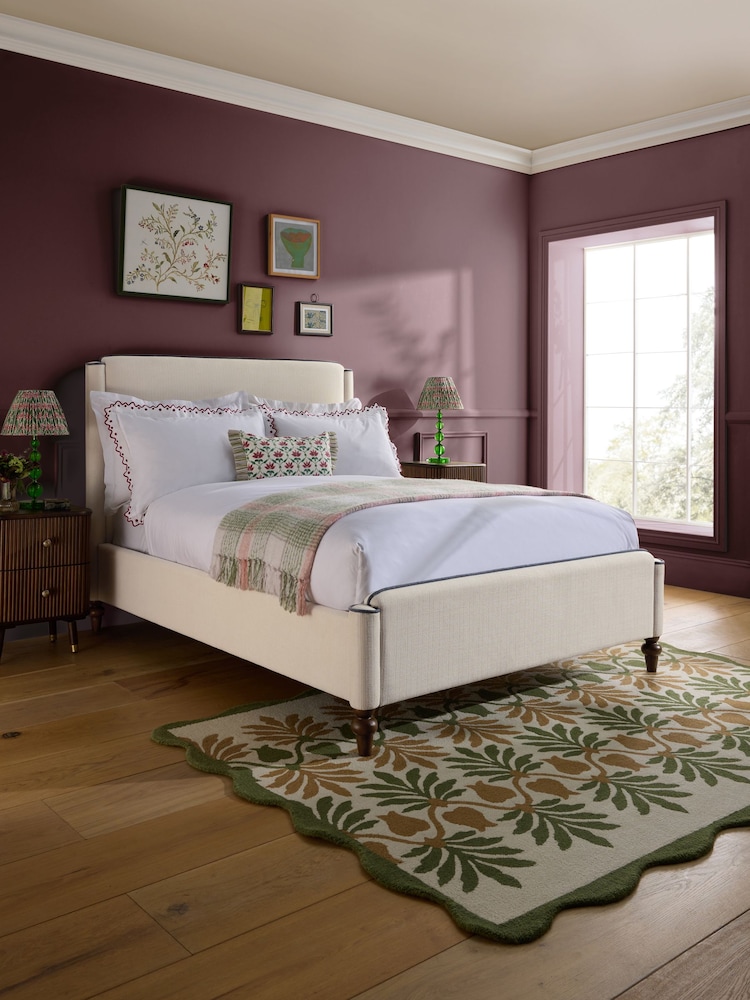 Nina Campbell Clabon Natural Willis Bed Frame - Image 1 of 5