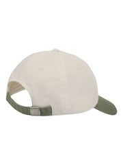 New Balance Cream 6 Panel Flying NB Stacked Logo Hat - Image 2 of 3