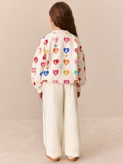 Rainbow Love Print - حزمة من 2 قطعة تتألف من سترة وبنطلونات رياضية من Little Bird - صورة 2 من 13