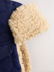 Navy Corduroy Trapper Hat (1-16yrs) - Image 3 of 3